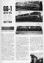 PRR "GG-1 Gets Its 25 Year Button," Page 20, 1959